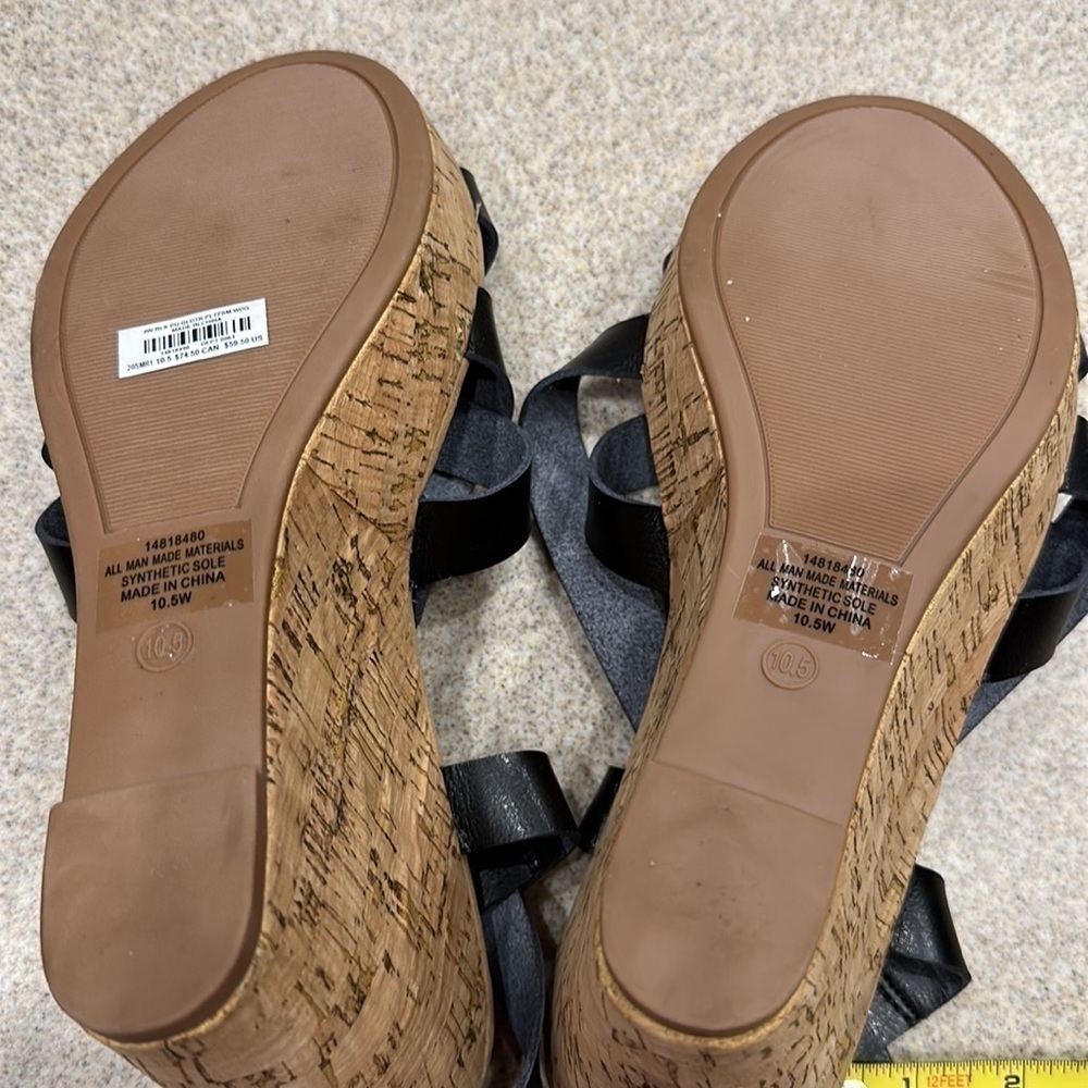 Torrid wedge sandals size 10.5W - Picture 6 of 7
